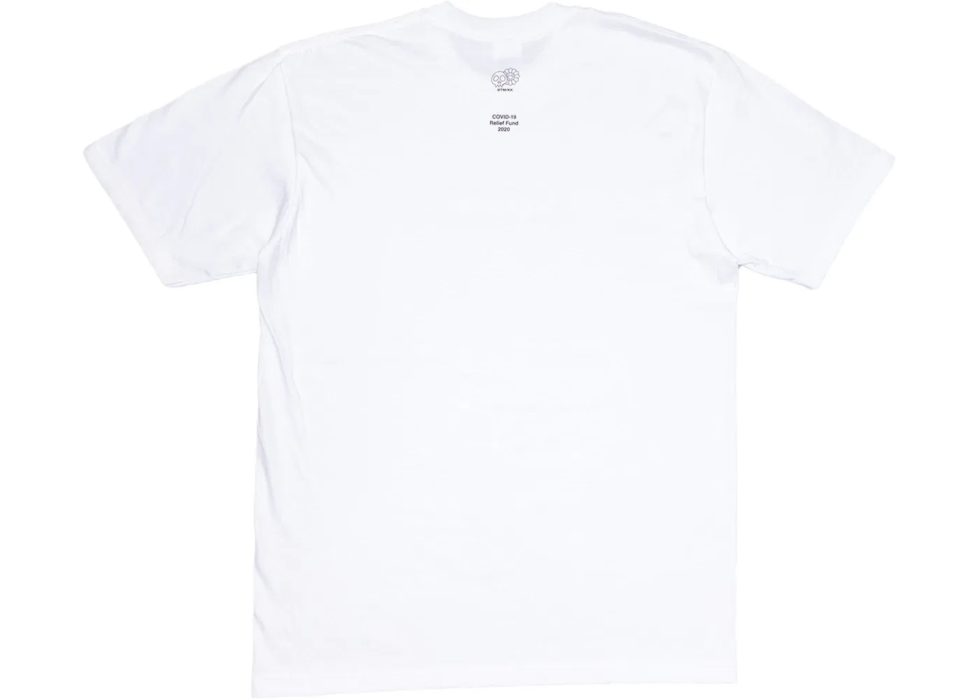 Мужская футболка с принтом Supreme Takashi Murakami COVID-19 Relief Box Logo Tee, White — фото 2