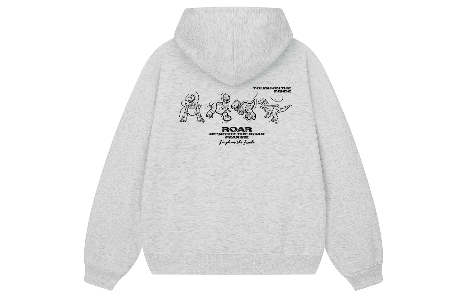 

Толстовка унисекс с капюшоном, средней толщины Disney, 白花灰【加绒加厚】