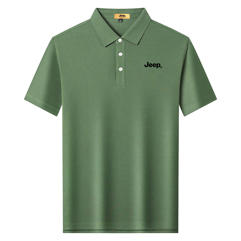 

Футболка-поло Unisex с воротником-поло, тонкая, прямого кроя Jeep, зеленый