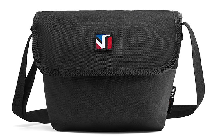 

Рюкзак из холста через плечо унисекс черный Vans