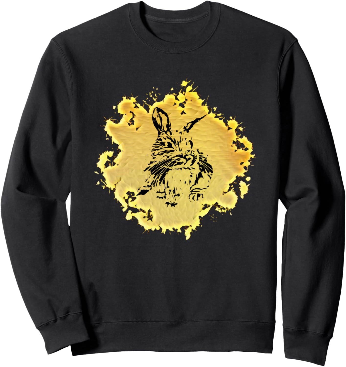 

Толстовка с изображением кролика, черная Rabbit Bunny Gifts For Women, Girls, Kids, Boys, And Men