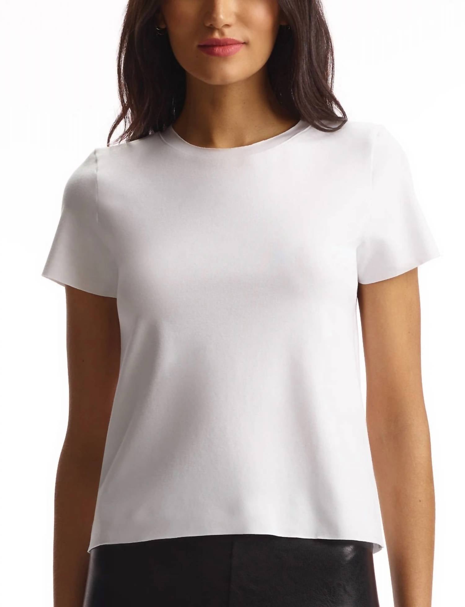 

Футболка Essential Cotton Crewneck белого цвета Commando