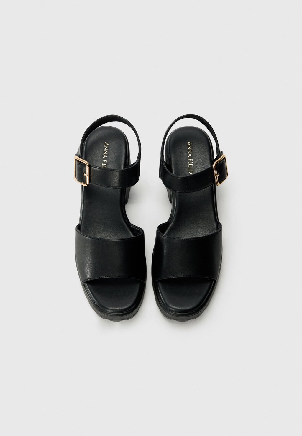 Босоножки на платформе Anna Field by Zalando, черный — фото 4