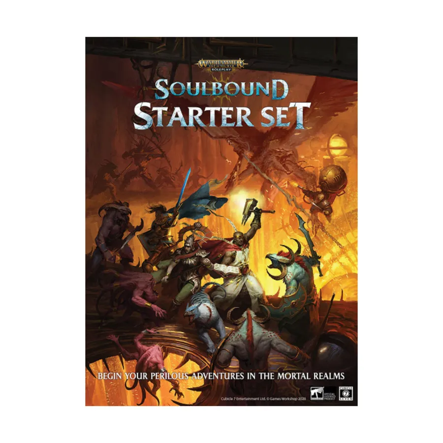

Бокс-сет Soulbound RPG Starter Set, Warhammer Fantasy RPG 4th Edition (Cubicle Seven)