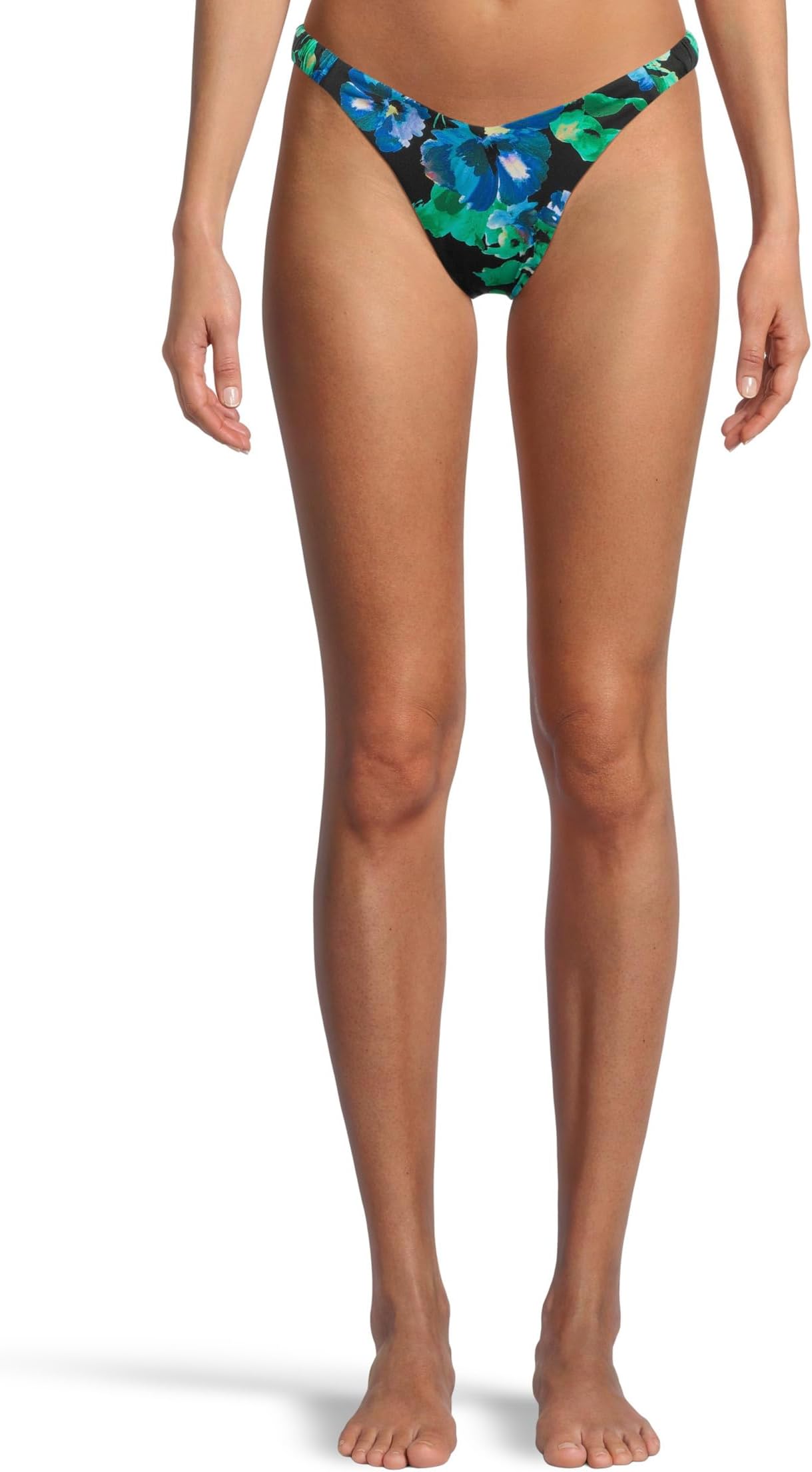 

Низ бикини Beach Riot Phoebe Bottom, цвет Black Pansy