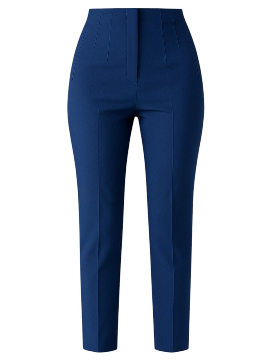 

Узкие брюки со складками спереди fashionshowcase Alessia, темно-синий