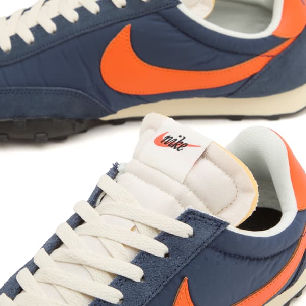 Waffle racer og кроссовки Nike, midnight темно-синий & safety оранжевый — фото 3