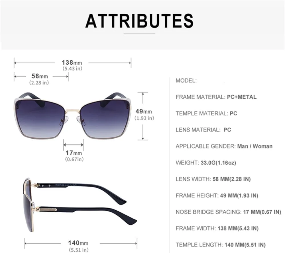 

Большие солнцезащитные очки «кошачий глаз» для женщин в винтажной металлической оправе. Женские солнцезащитные очки в стиле «кошачий глаз» HDUBFY, C3 Brown Pink