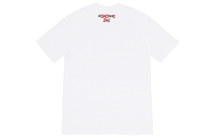 Совместная коллекция футболок унисекс Supreme, оранжевый — фото 2