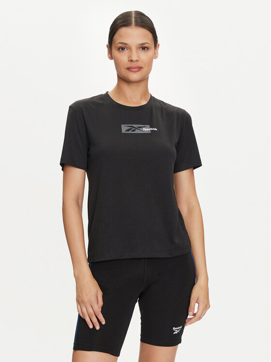 

Техническая футболка regular fit Id Train Sup Graphic Tee 100035748 Reebok, черный