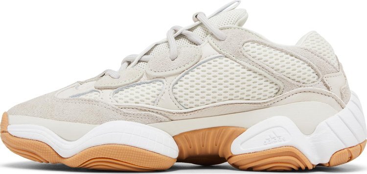 Кроссовки Yeezy 500 'Stone Taupe', кремовый — фото 3