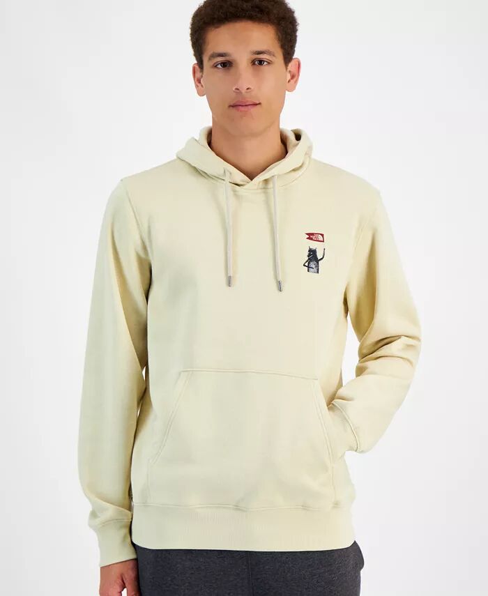 

Мужская толстовка с капюшоном Wolf Standard-Fit Printed The North Face, серый