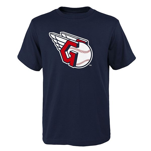 Футболка cleveland guardians с логотипом команды в цвете navy Outerstuff