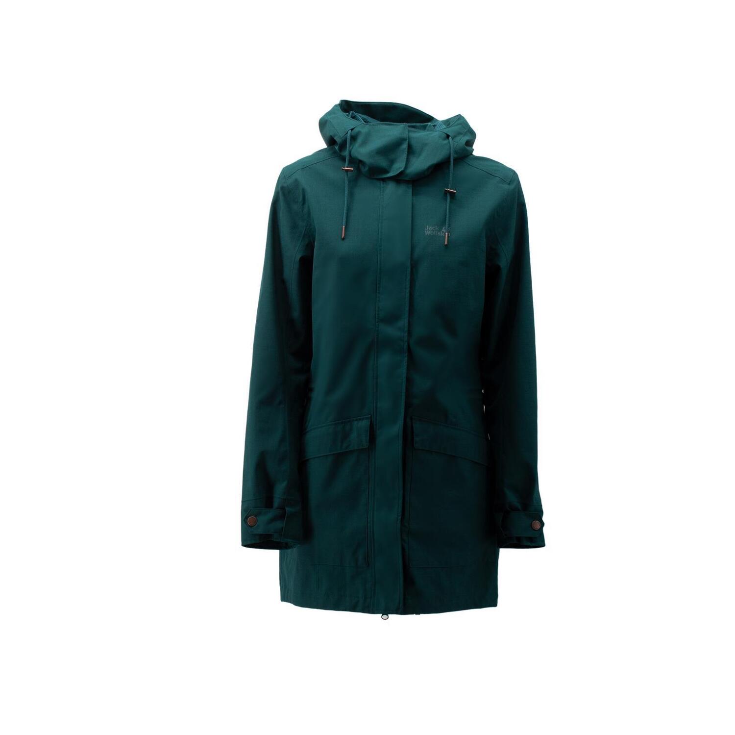 

Куртка софтшелл Jack Wolfskin Jacke Rocky River Coat Texapore Ecosphere, зеленый