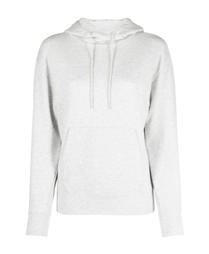 

Повседневная серая хлопковая толстовка с капюшоном Vince, серый