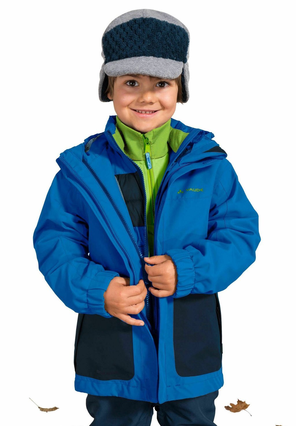 

Куртка для активного отдыха CAMPFIRE 3IN1 Vaude, цвет grün