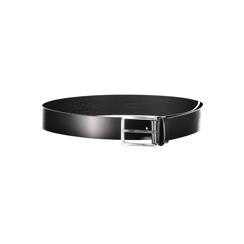 

Черный кожаный ремень Calvin Klein