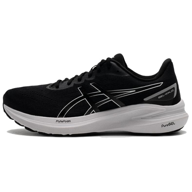 

Износостойкие, дышащие, легкие кроссовки для бега, мужские, черные ASICS, Black
