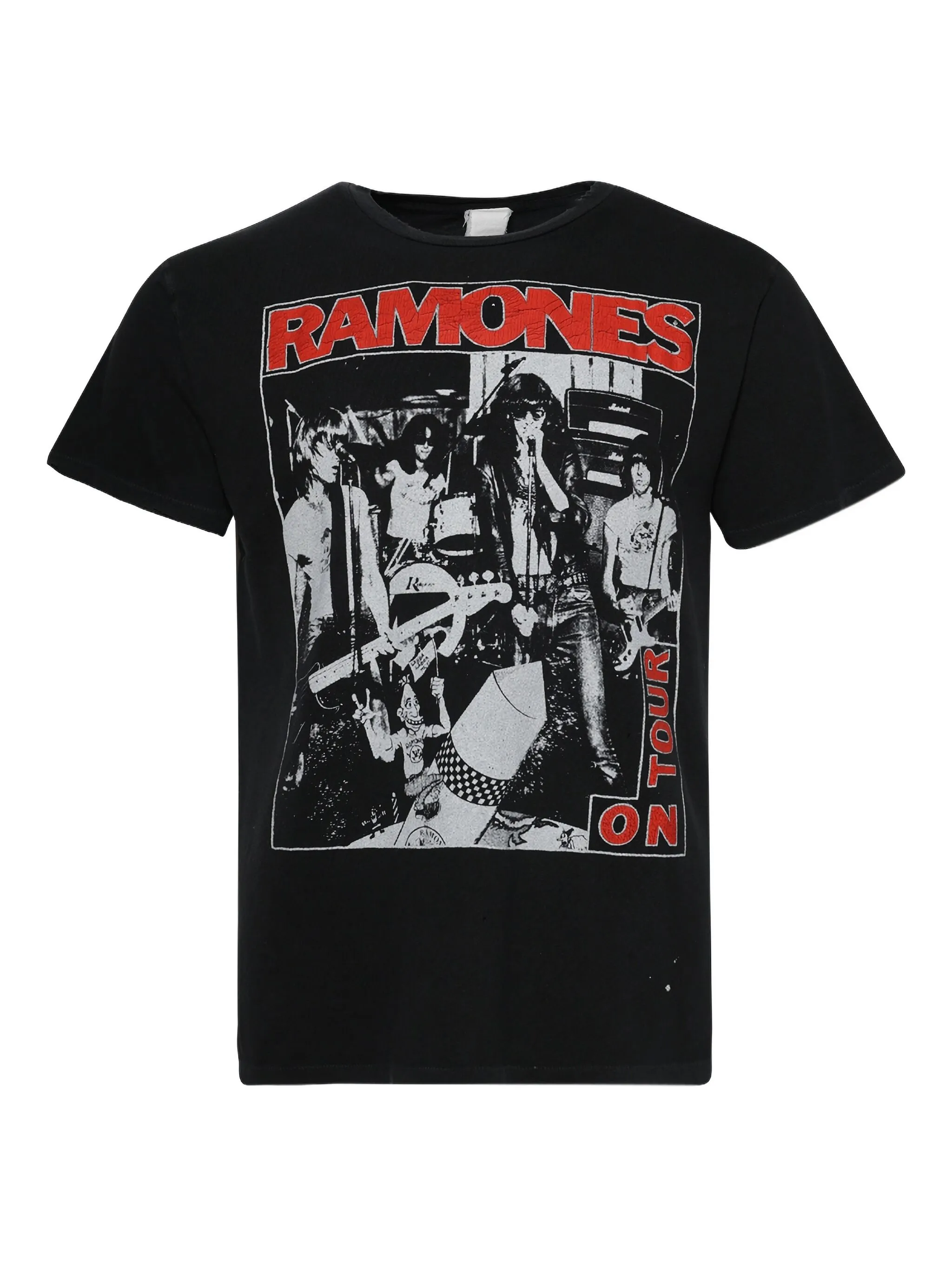 

Футболка с принтом Ramones Madeworn, черный