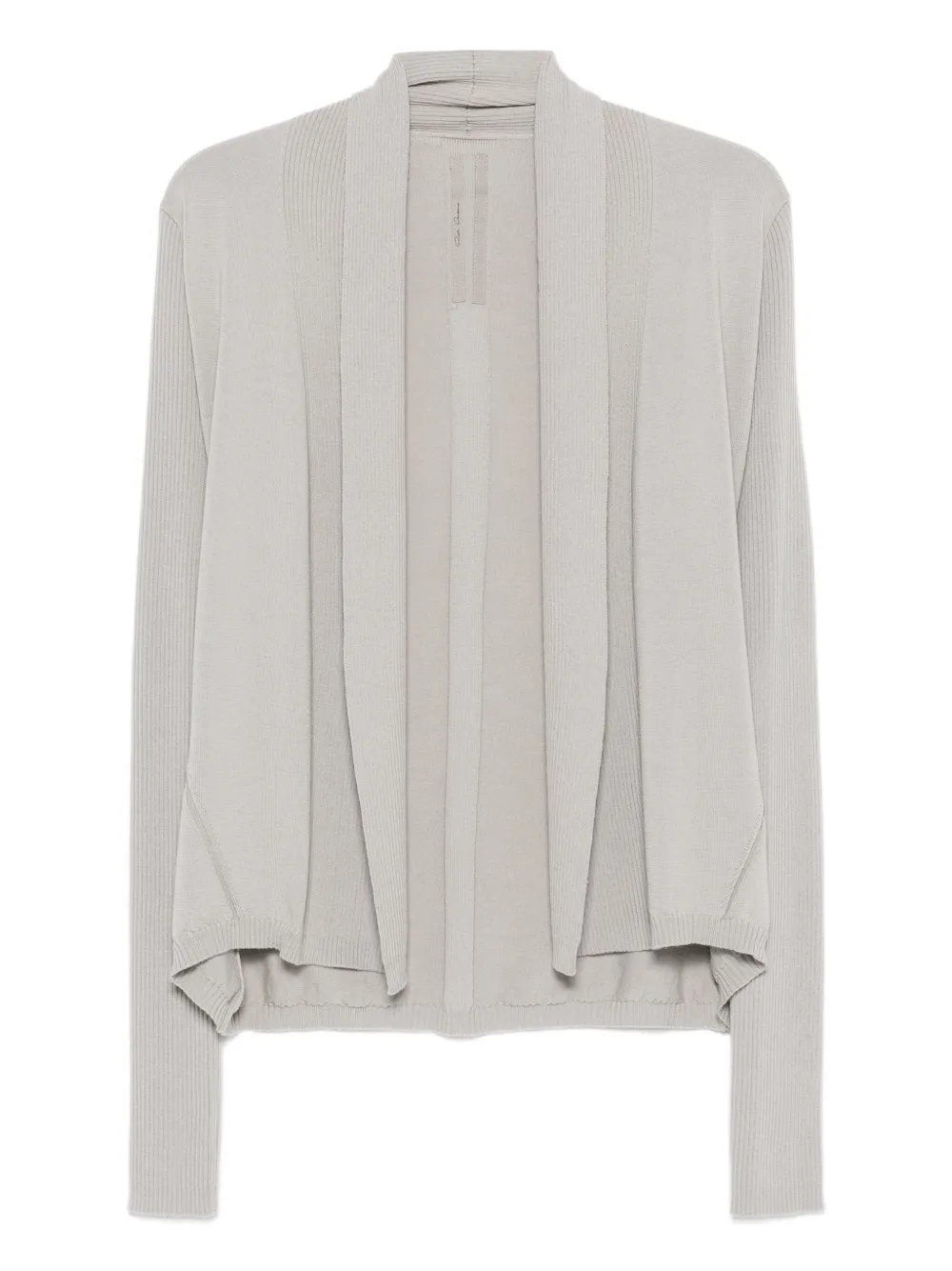 

Кардиган в рубчик Rick Owens, серый