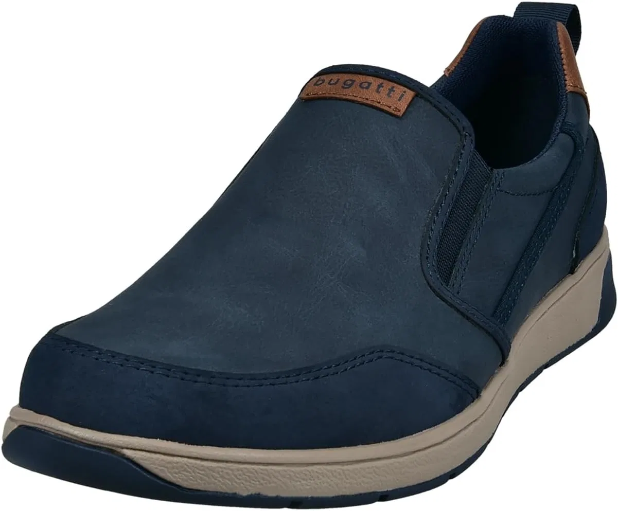 Мужские туфли Bugatti Arriba, Dark Blue Cognac