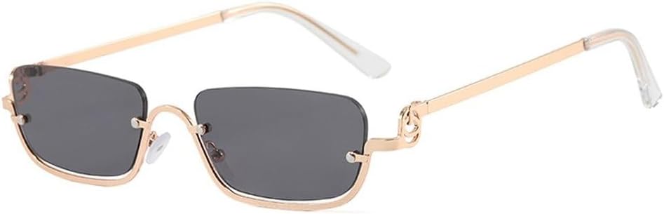 

Солнцезащитные очки в металлической маленькой оправе для мужчин, солнцезащитные очки для вождения с защитой от УФ-излучения, женские повседневные очки для улицы, повседневной носки, путешествий, солнцезащитные очки HYYZZC, A1