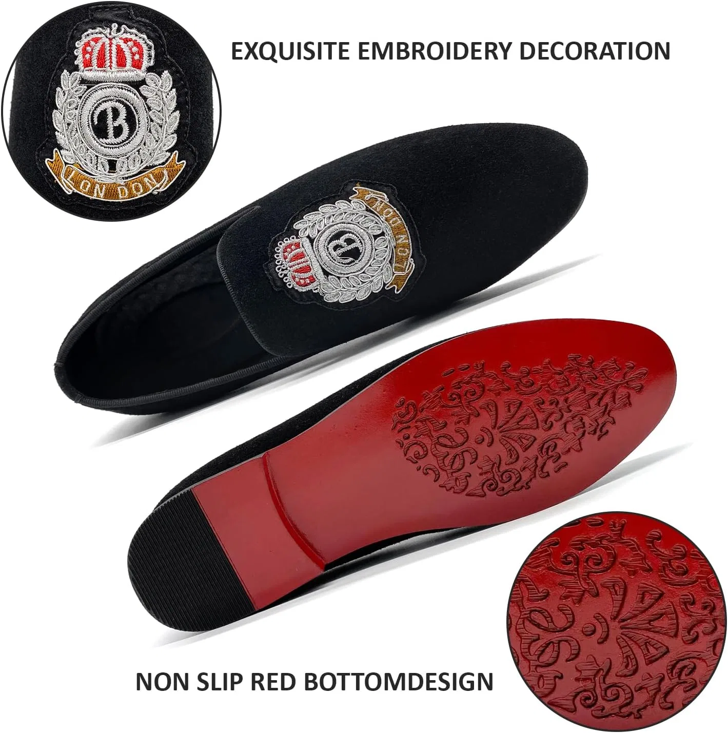 Лоферы мужские CMM, Penny, Black01 — фото 3