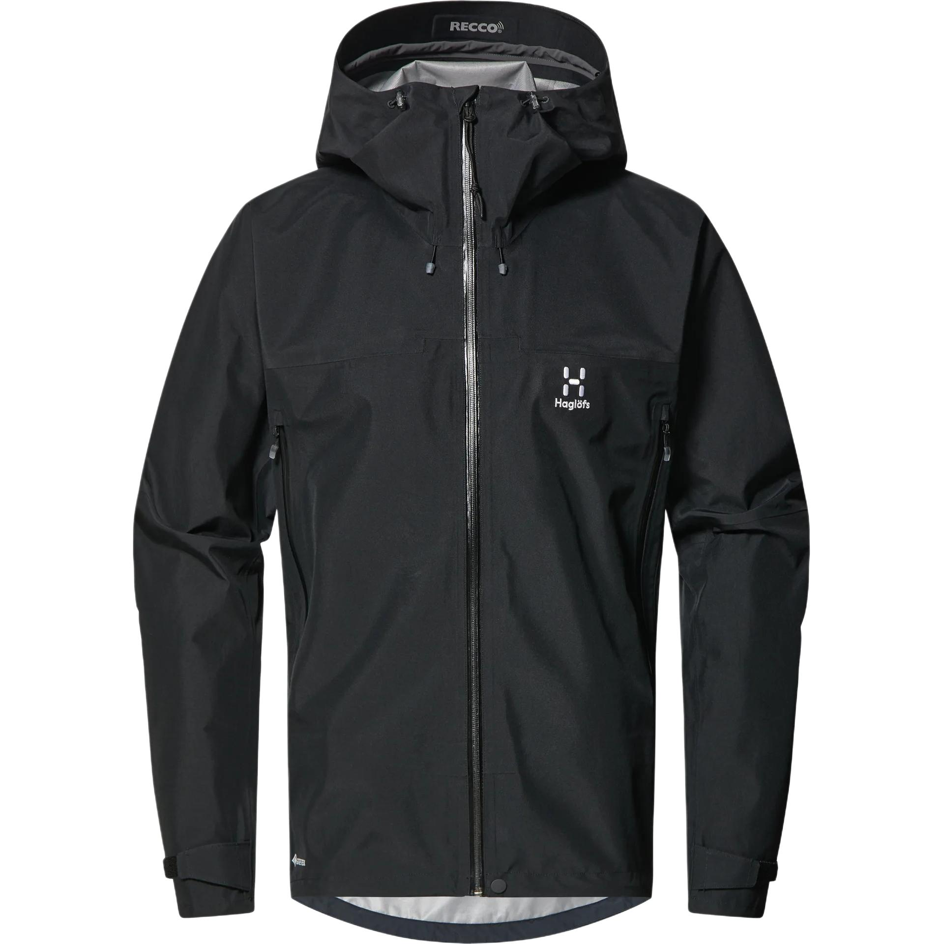 

HAGLÖFS Водонепроницаемая и ветрозащитная ветровка Men's, Pure Black