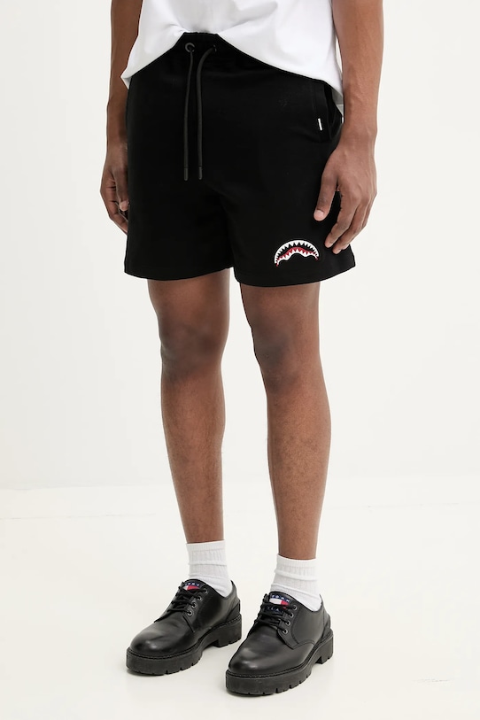

Хлопковые шорты Sprayground, черный