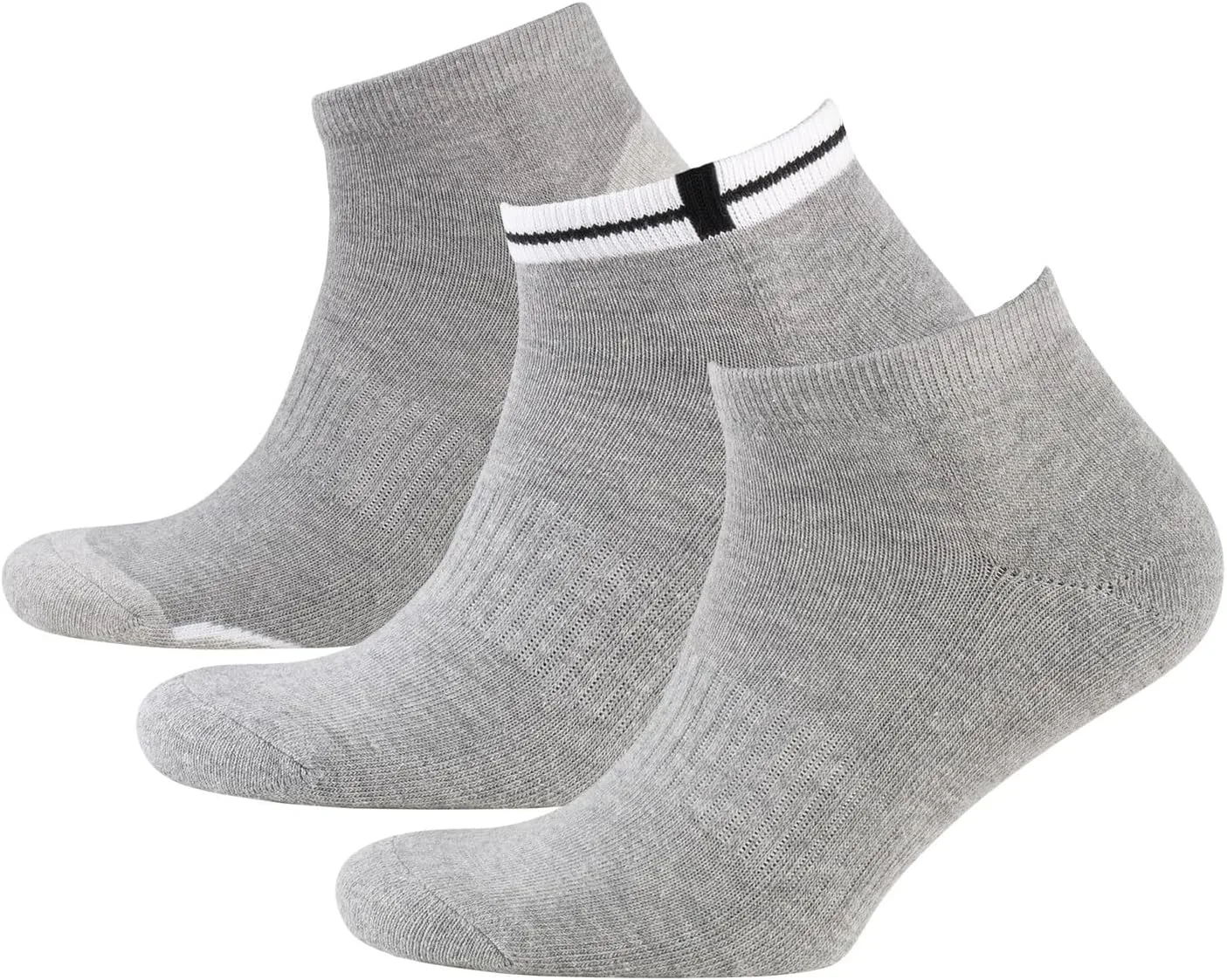 Кроссовки Nur Der 3er Pack Sport из комплекта спортивной одежды Sportsocken mit gepolsterter Sohle Herren, серый
