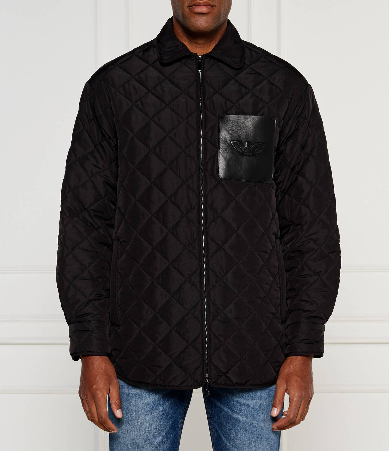 

Куртка Emporio Armani BLOUSON Relaxed fit, черный