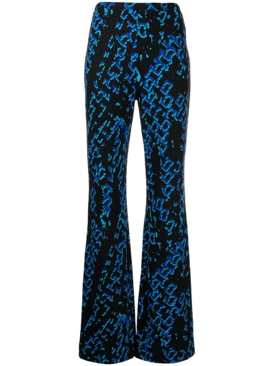 

Брюки Brooklyn с графичным принтом DVF Diane von Furstenberg, синий