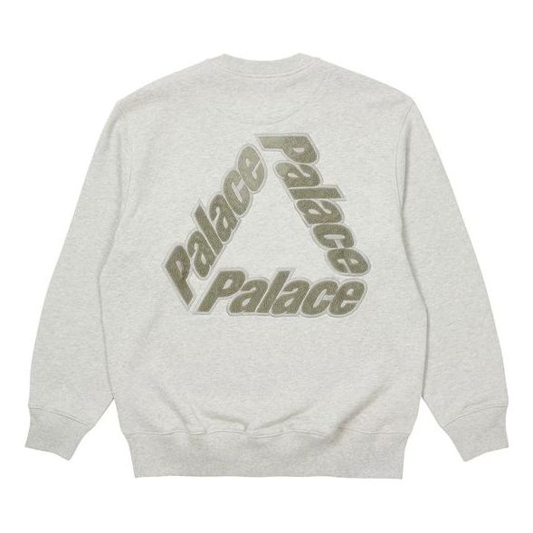 

Худи PALACE Unisex Logo Round-neck Sweatshirt Grey, серый