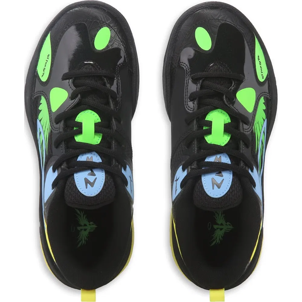 Детские баскетбольные кроссовки MB World .01 Puma, Black/Yellow — фото 4