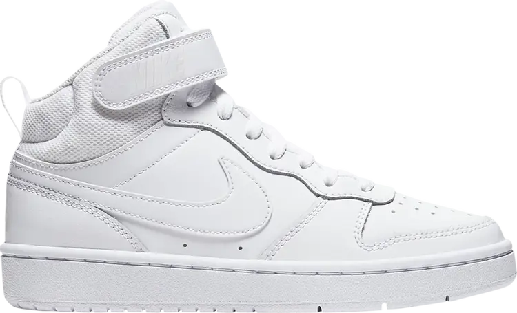 

Кроссовки Nike Court Borough Mid 2 GS 'Triple White', белый