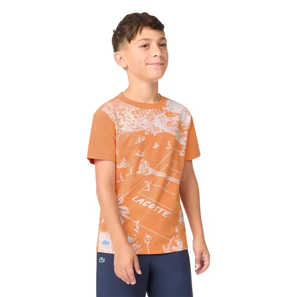 Кроссовки Lacoste Kids, оранжевый