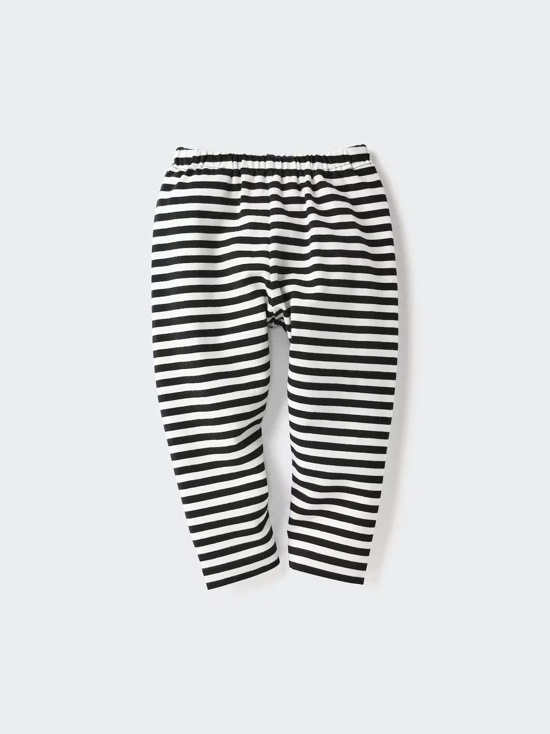 Леггинсы Uniqlo, свободный крой, кремовый