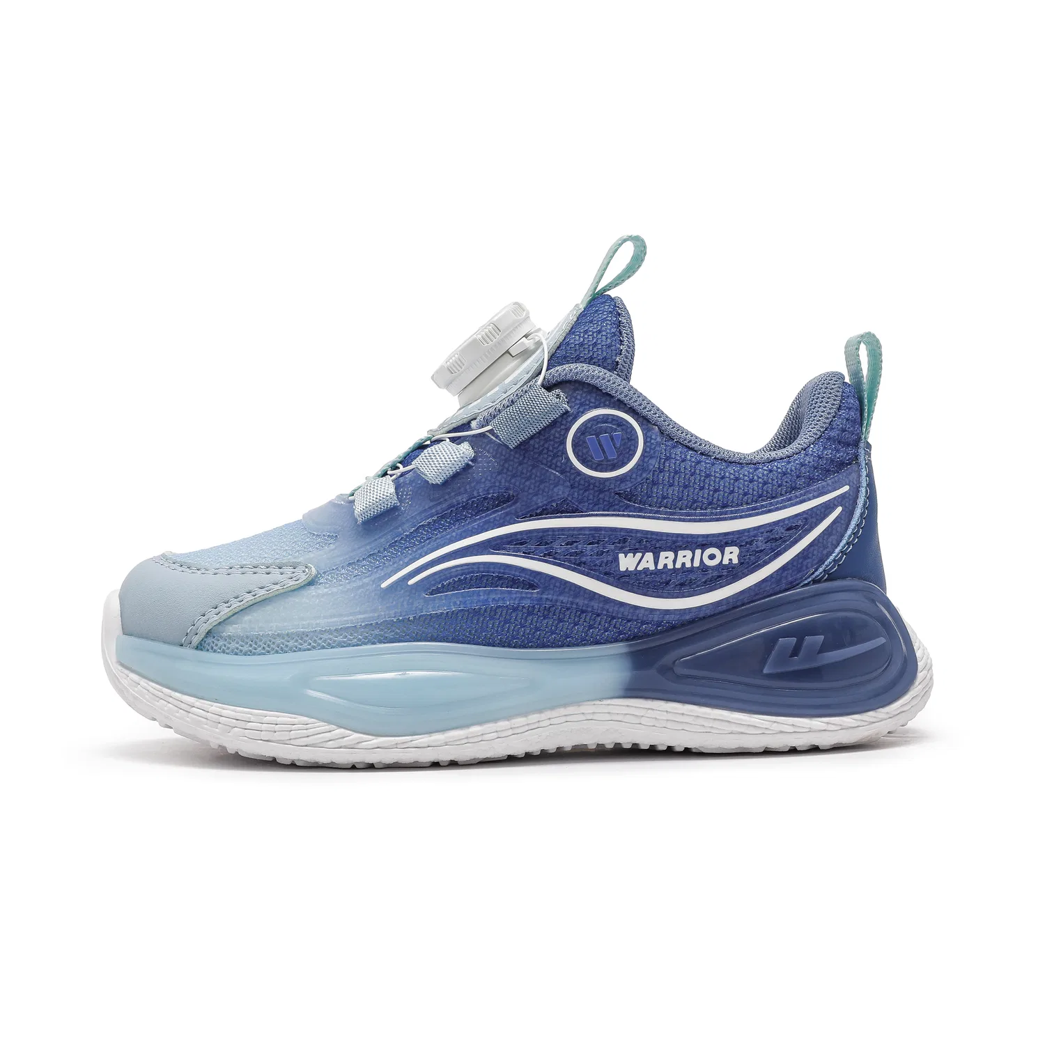 Детские повседневные кроссовки из сетки Blue Mesh WARRIOR