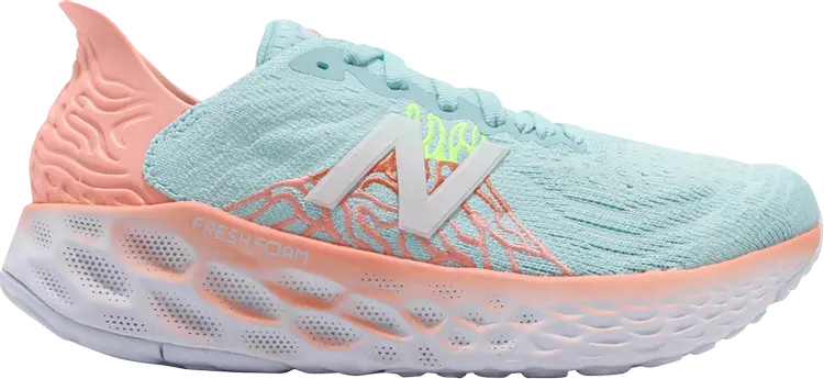 

Кроссовки New Balance Wmns Fresh Foam X 1080v10 Wide 'Turquoise', синий