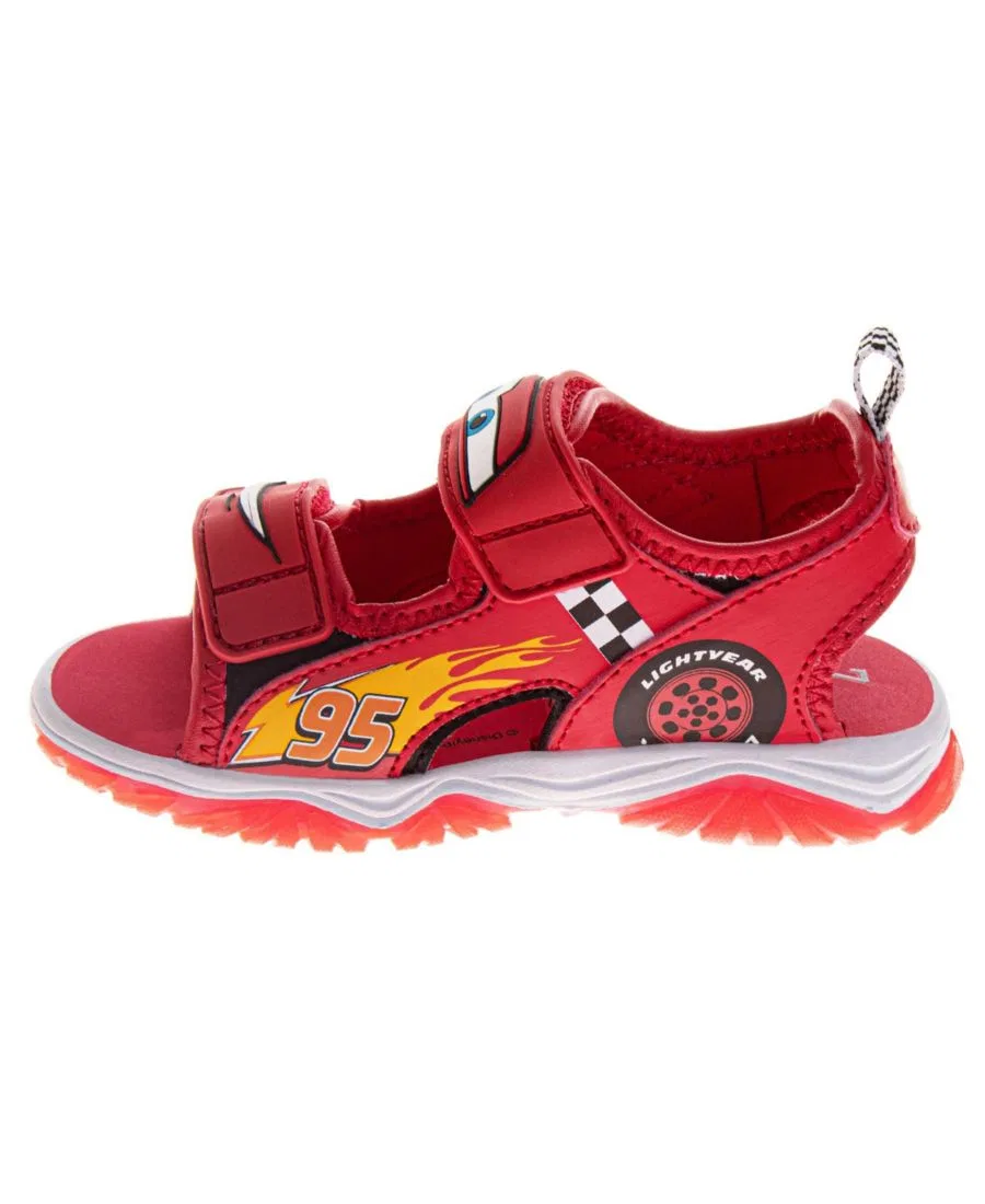 Сандалии с подсветкой Lightning McQueen Disney, Red — фото 3