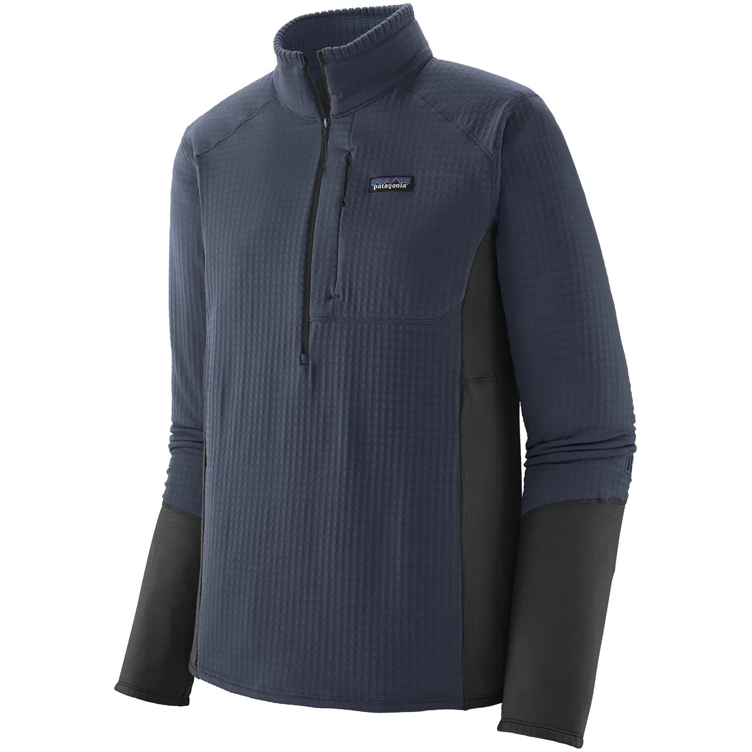 Пуловер с половинной молнией R1 Patagonia, New Navy