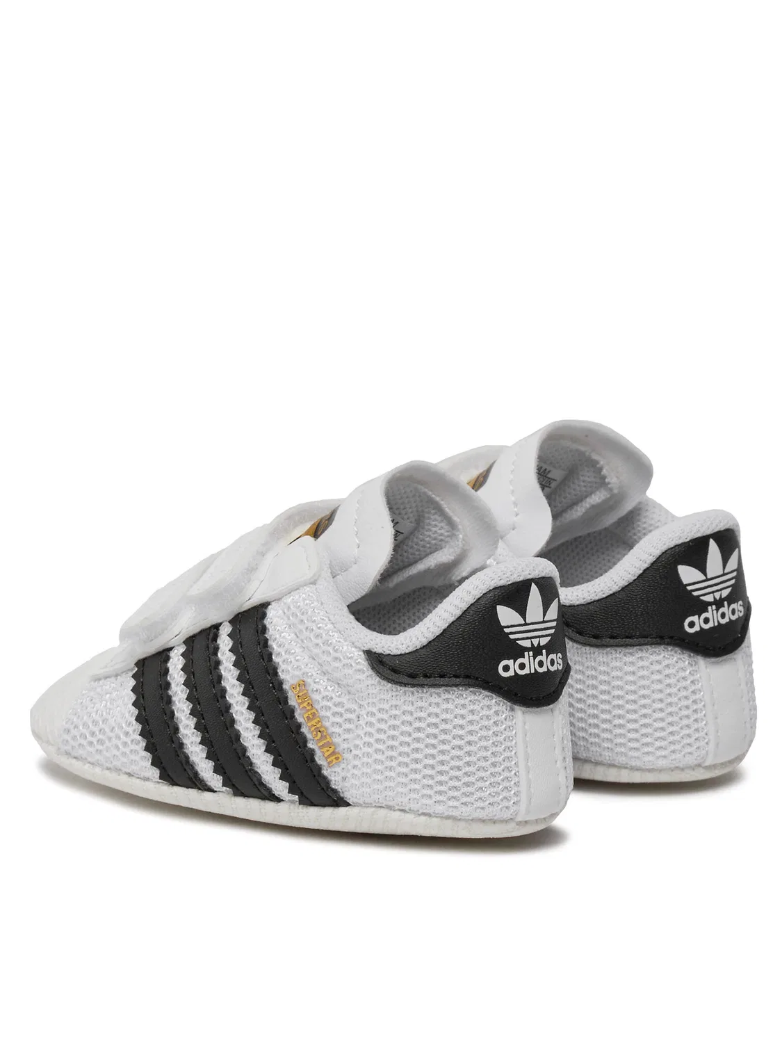 Кроссовки для мальчика Superstar Crib Adidas, белый — фото 3