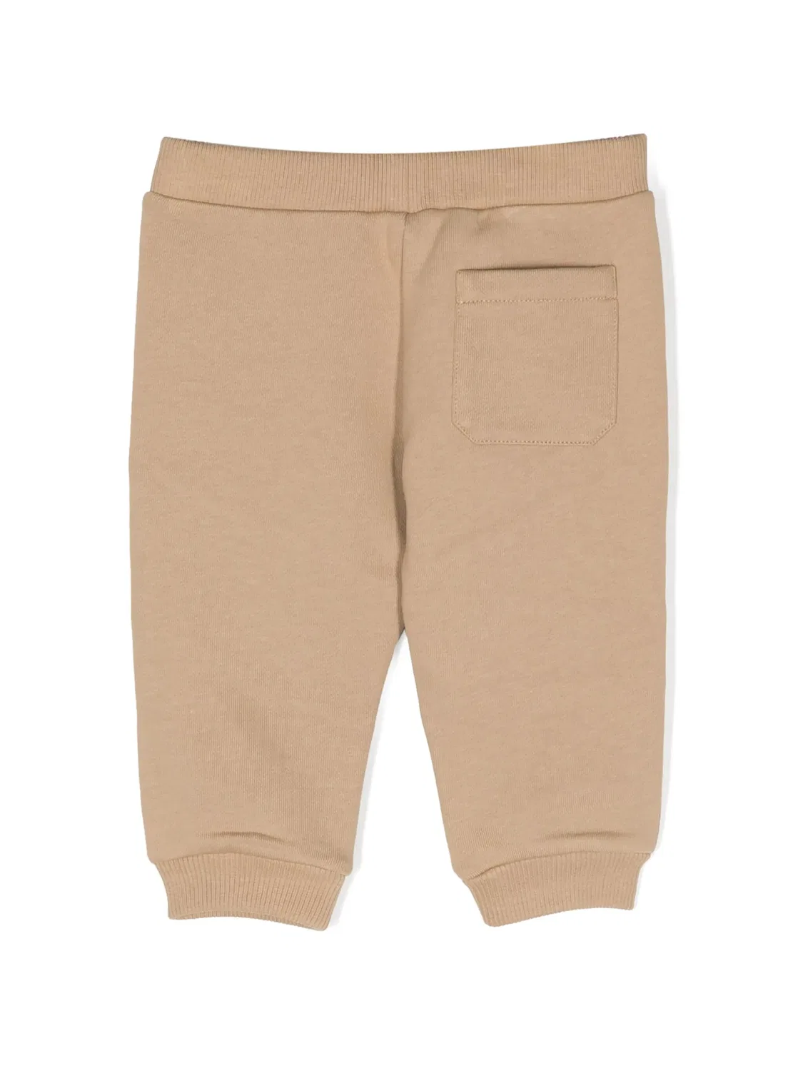 Хлопковые спортивные брюки с логотипом Balmain, коричневый — фото 3