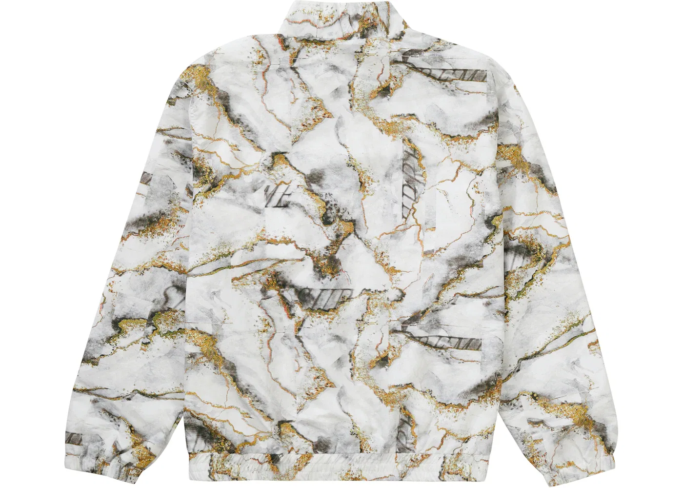 Мужская куртка Supreme Marble Track Jacket, White — фото 2