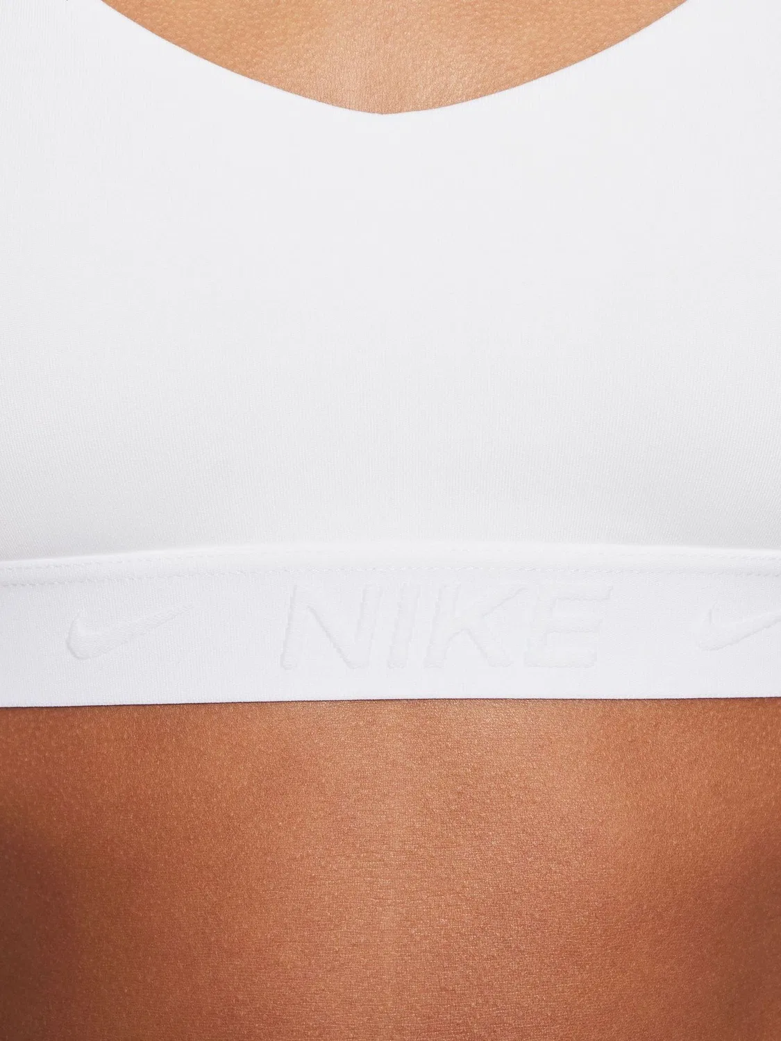 Спортивный бюстгальтер Nike Indy, белый — фото 4