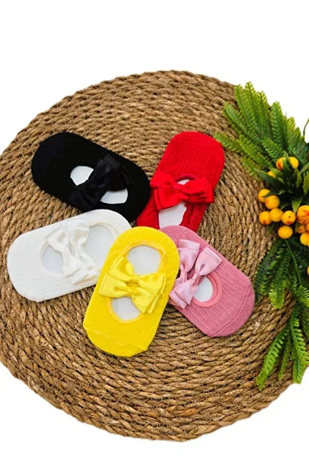 Детские носки для девочек с бантом Babette Socks Al Ver Gülüm, 5 штук