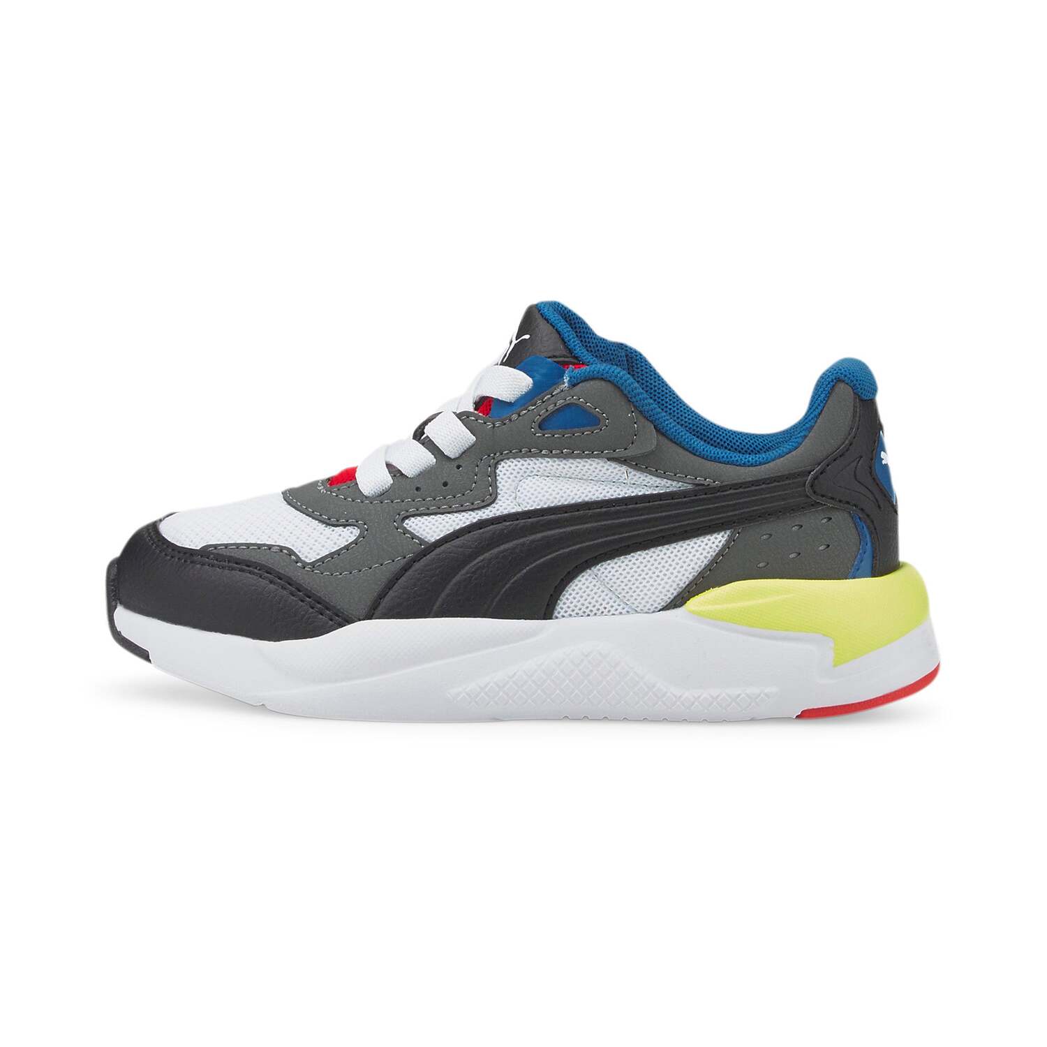 

Кроссовки PUMA Little Kids X-Ray Speed, цвет White/Black/Dark Shadow/Vallarta Blue