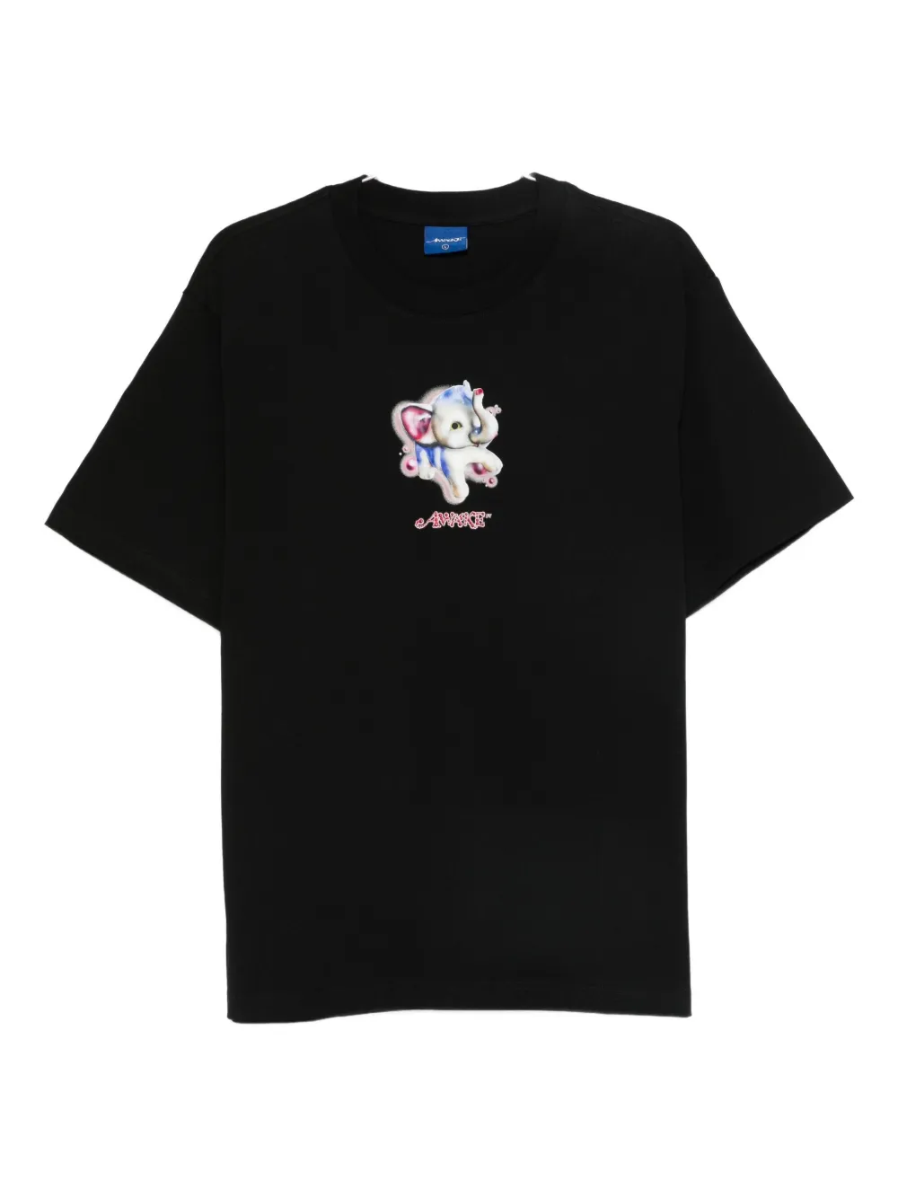 

Футболка с принтом и круглым вырезом Awake Ny, черный