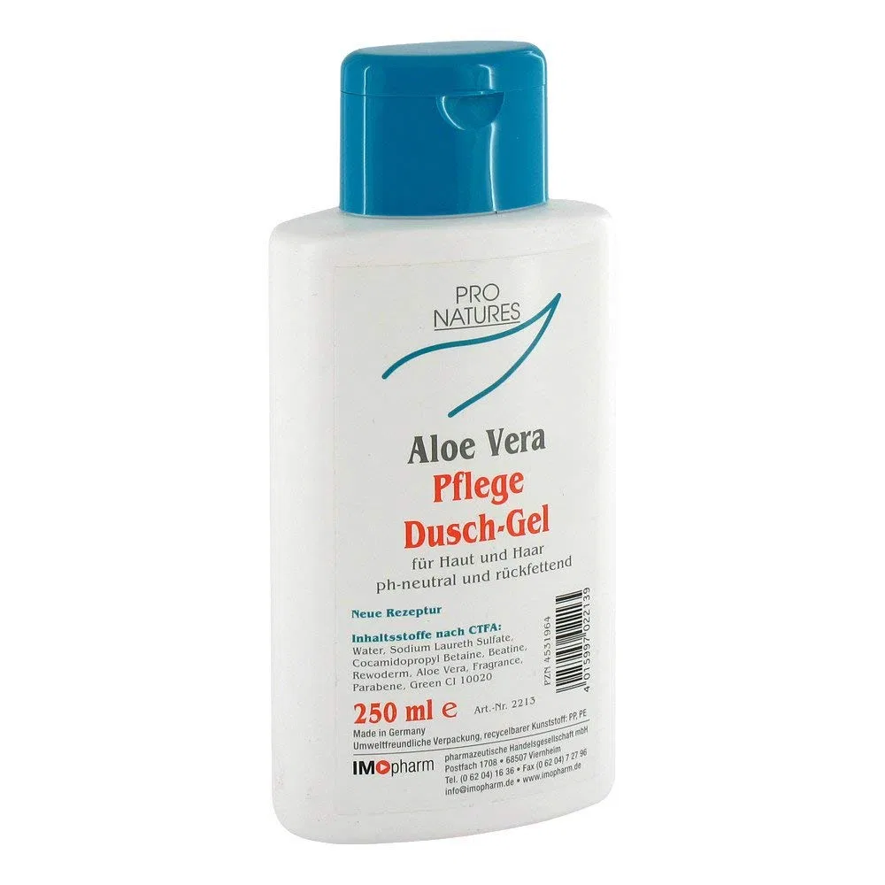 Гель для душа Алоэ Вера, 250 мл, Прозрачный Aloe