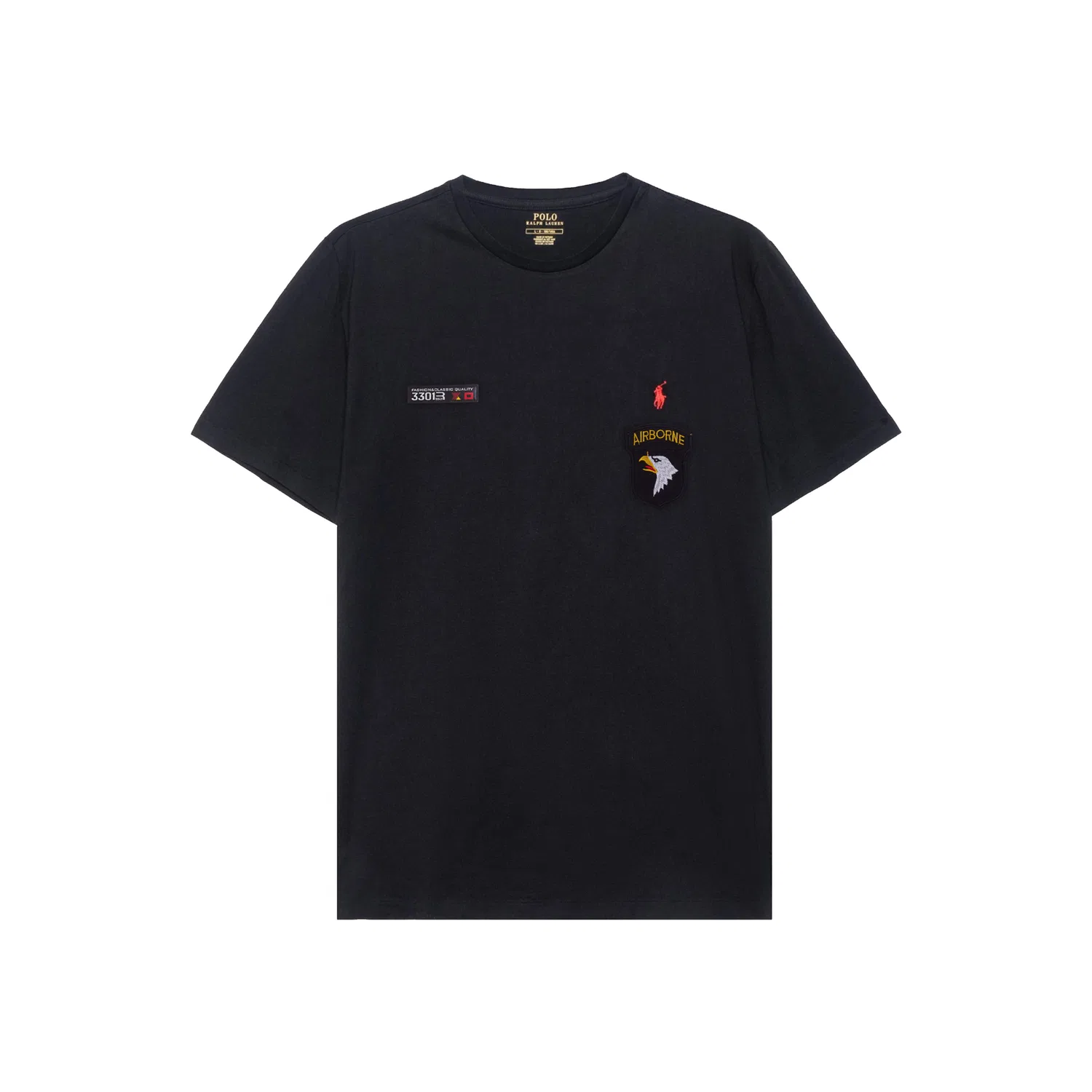 Мужская футболка с принтом Qiyue Polo Ralph Lauren